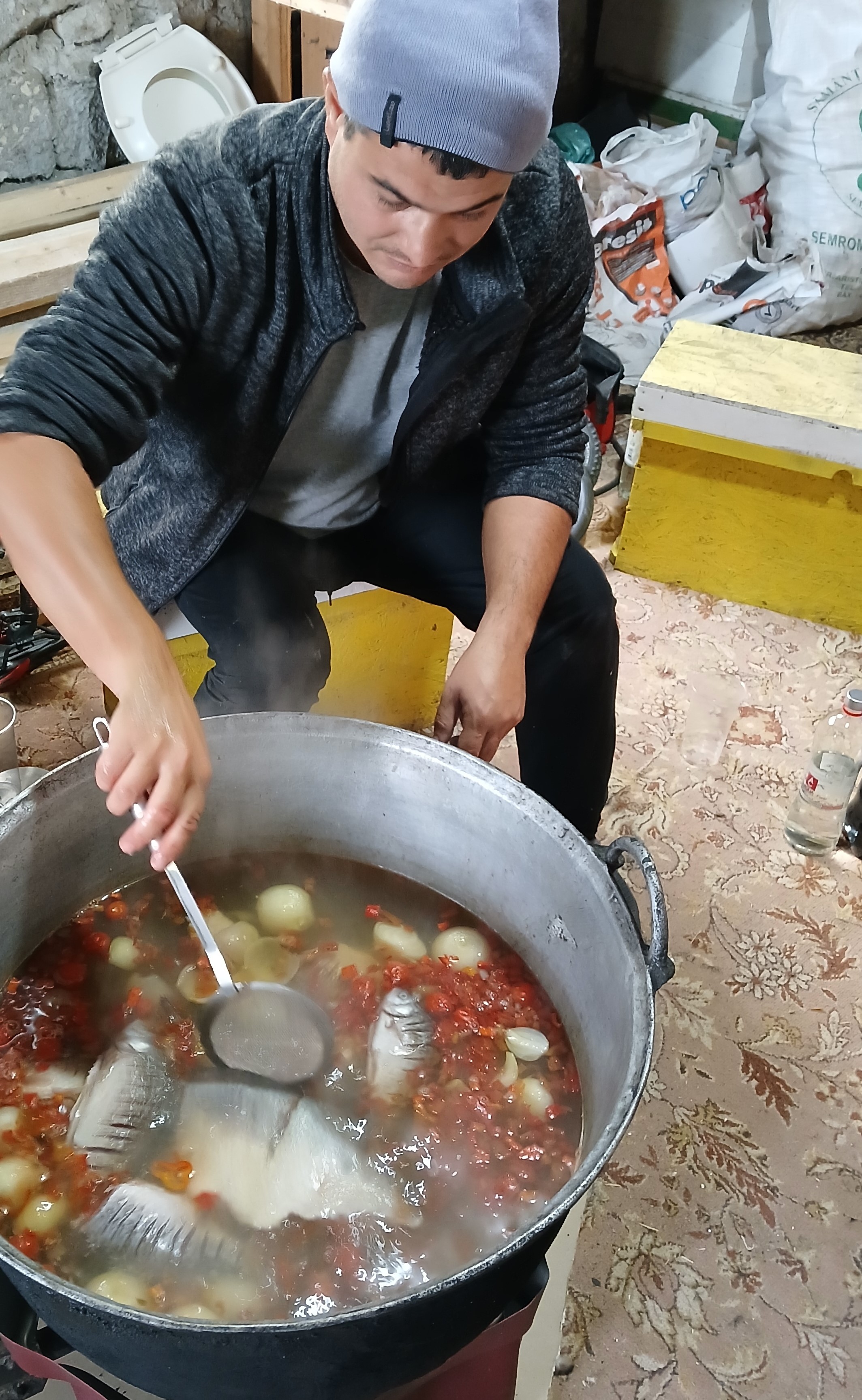 Bors de peste la ceaun